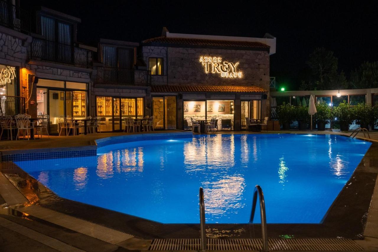 Assos Troy Beach Hotel Ngoại thất bức ảnh