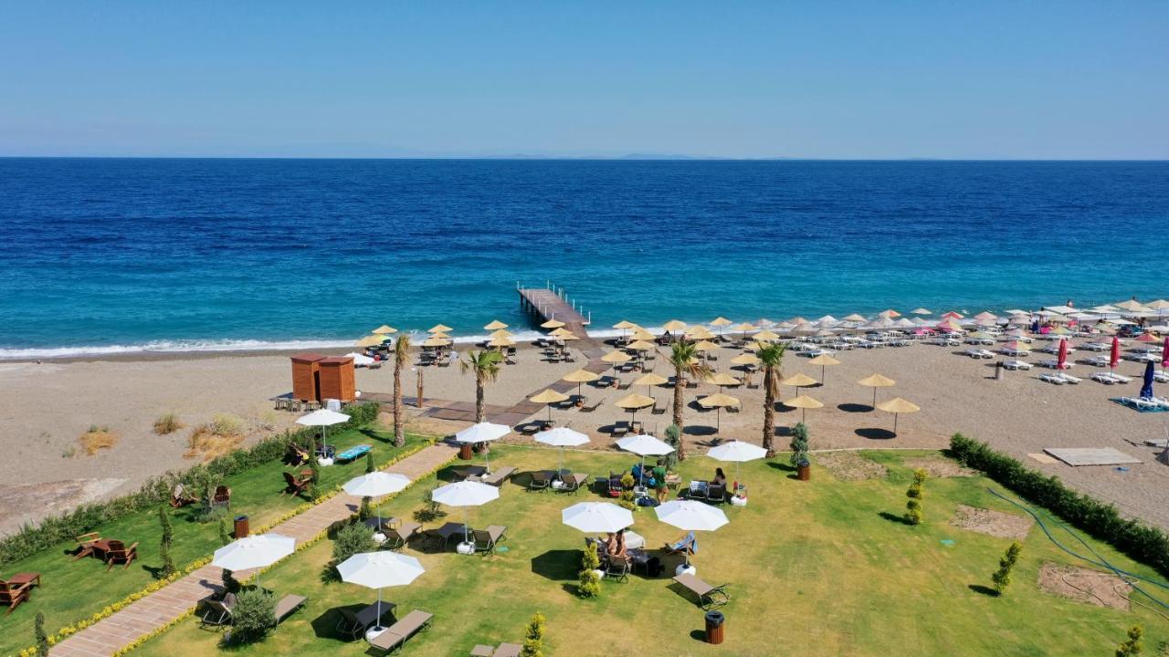 Assos Troy Beach Hotel Ngoại thất bức ảnh