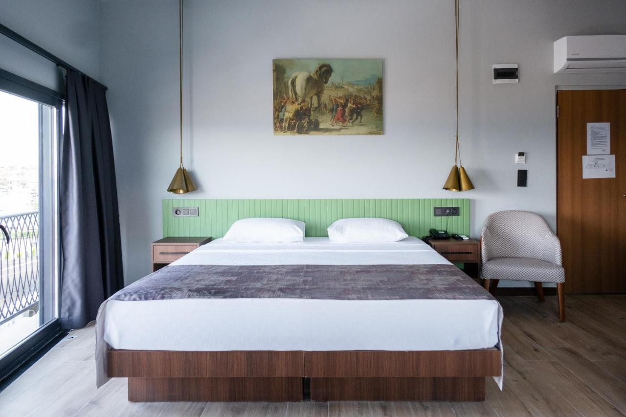 Assos Troy Beach Hotel Ngoại thất bức ảnh