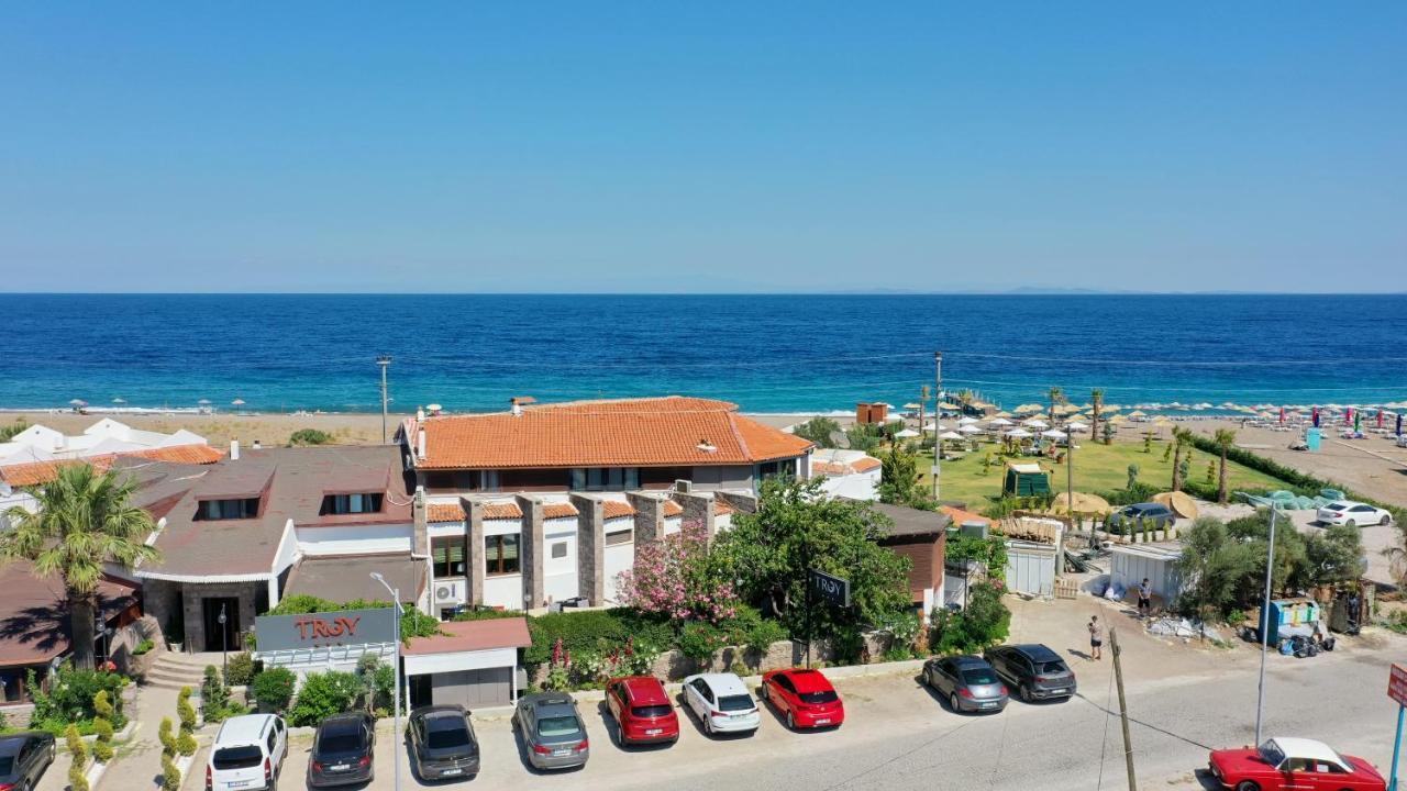 Assos Troy Beach Hotel Ngoại thất bức ảnh