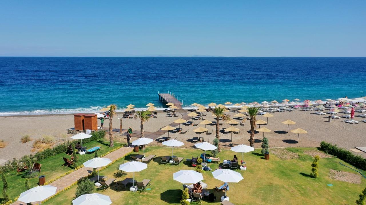 Assos Troy Beach Hotel Ngoại thất bức ảnh