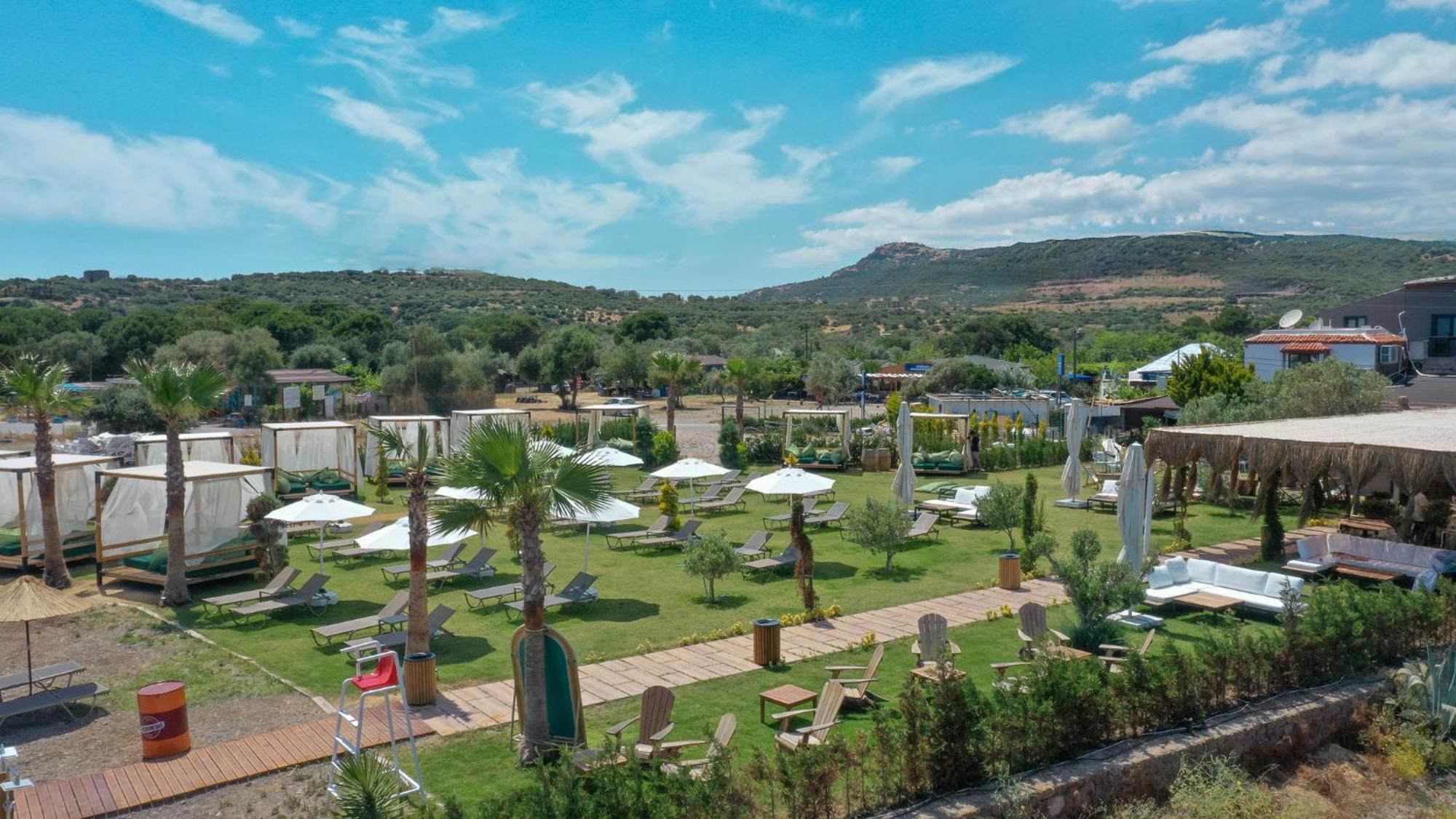 Assos Troy Beach Hotel Ngoại thất bức ảnh
