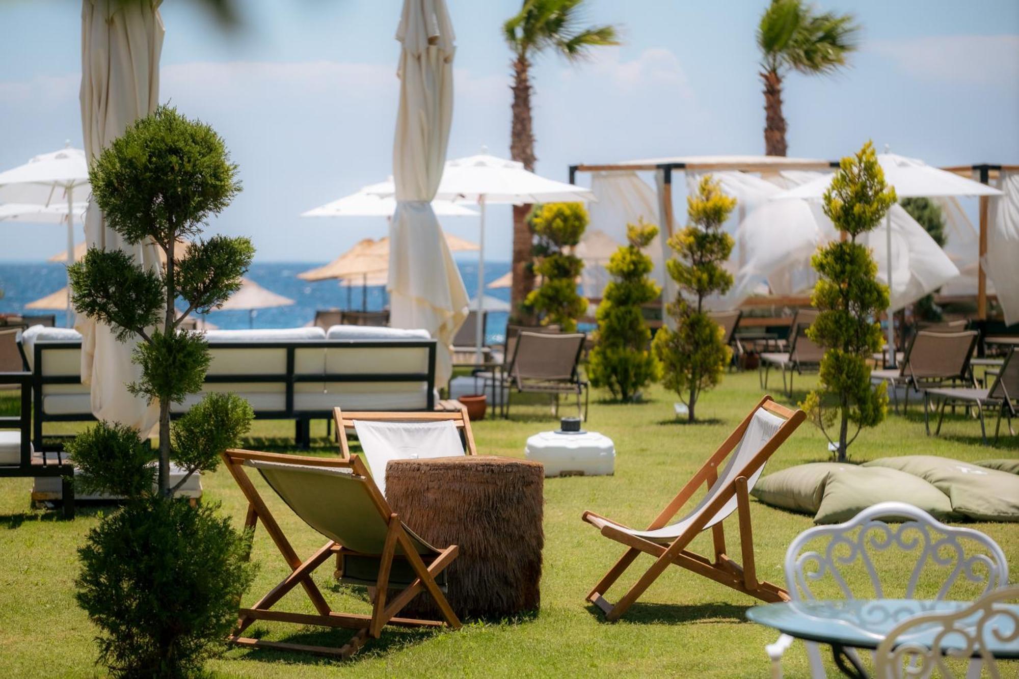 Assos Troy Beach Hotel Ngoại thất bức ảnh