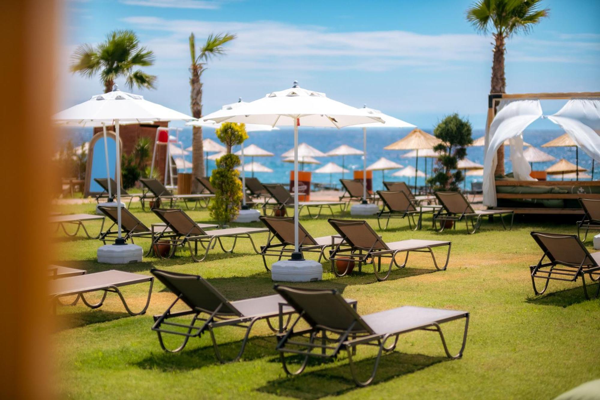 Assos Troy Beach Hotel Ngoại thất bức ảnh