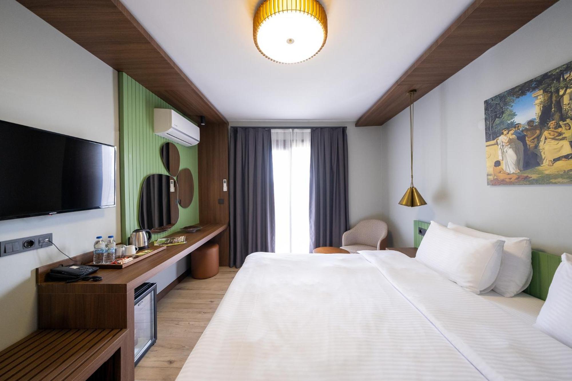 Assos Troy Beach Hotel Ngoại thất bức ảnh