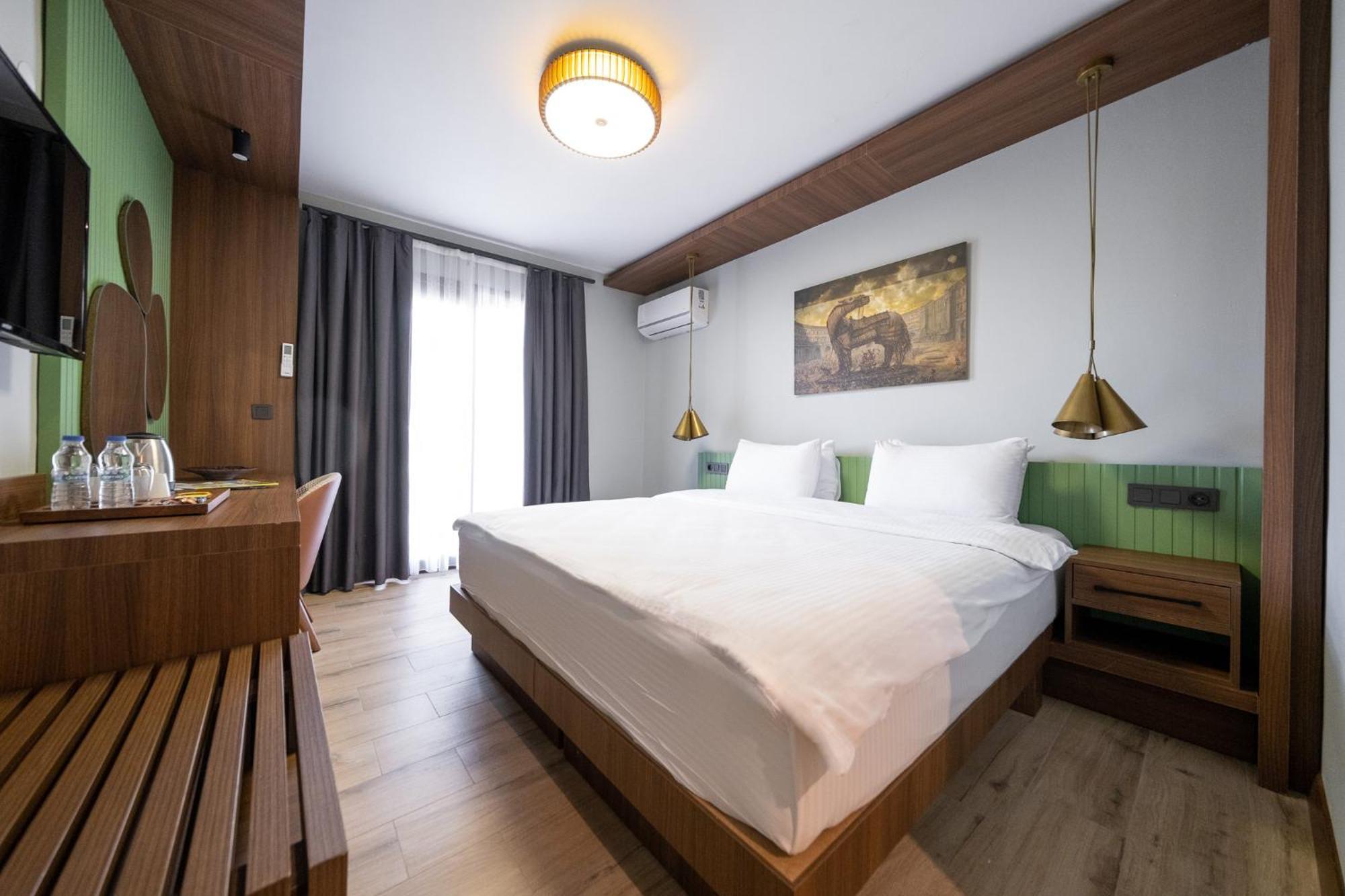 Assos Troy Beach Hotel Ngoại thất bức ảnh