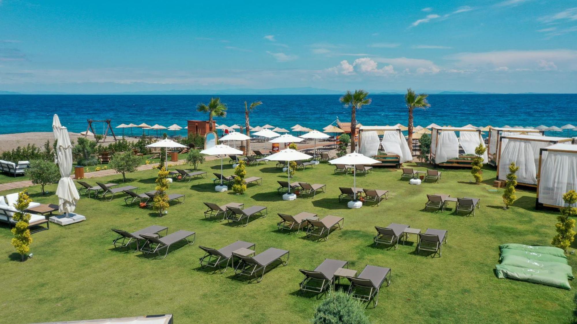 Assos Troy Beach Hotel Ngoại thất bức ảnh
