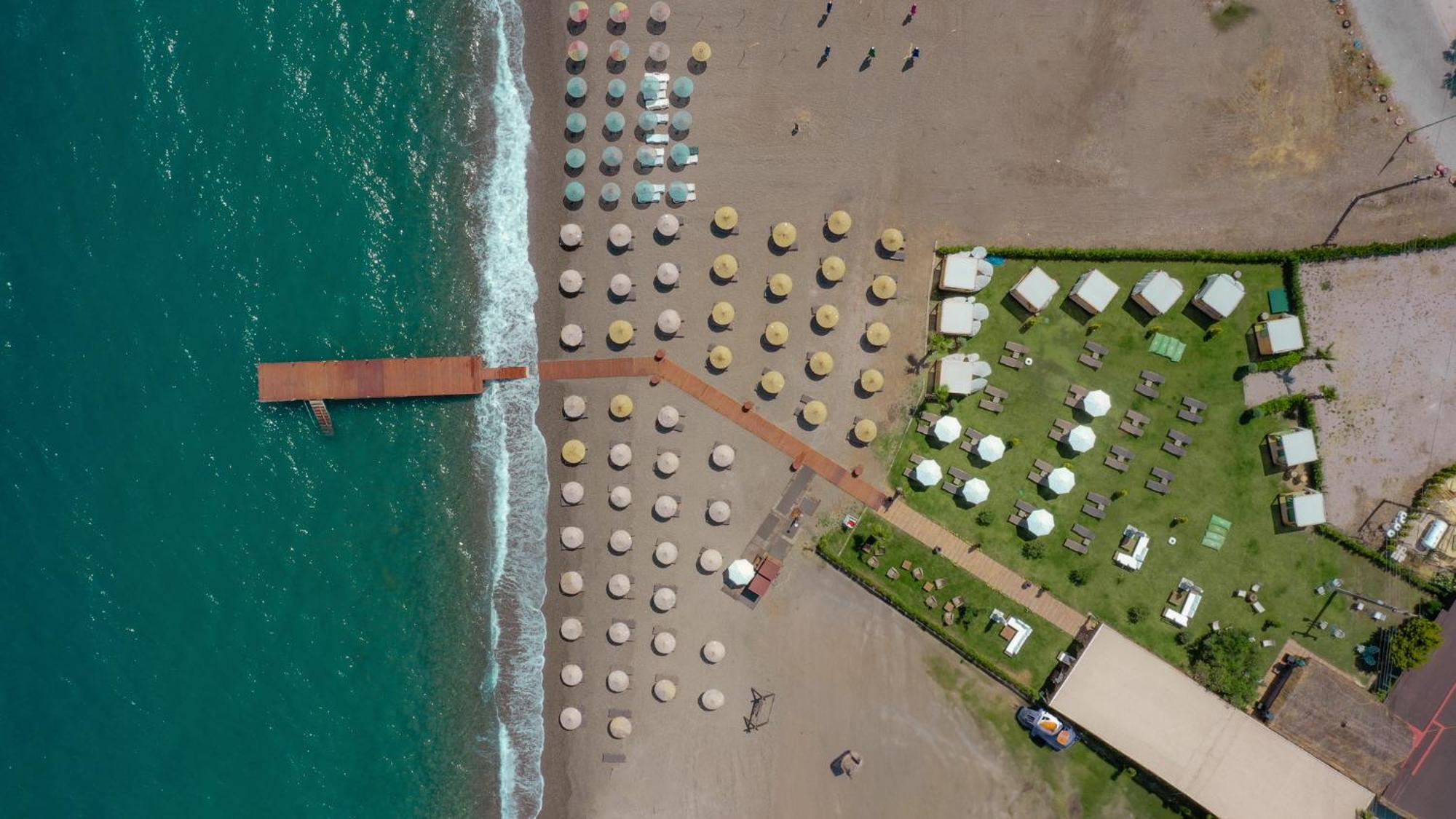 Assos Troy Beach Hotel Ngoại thất bức ảnh