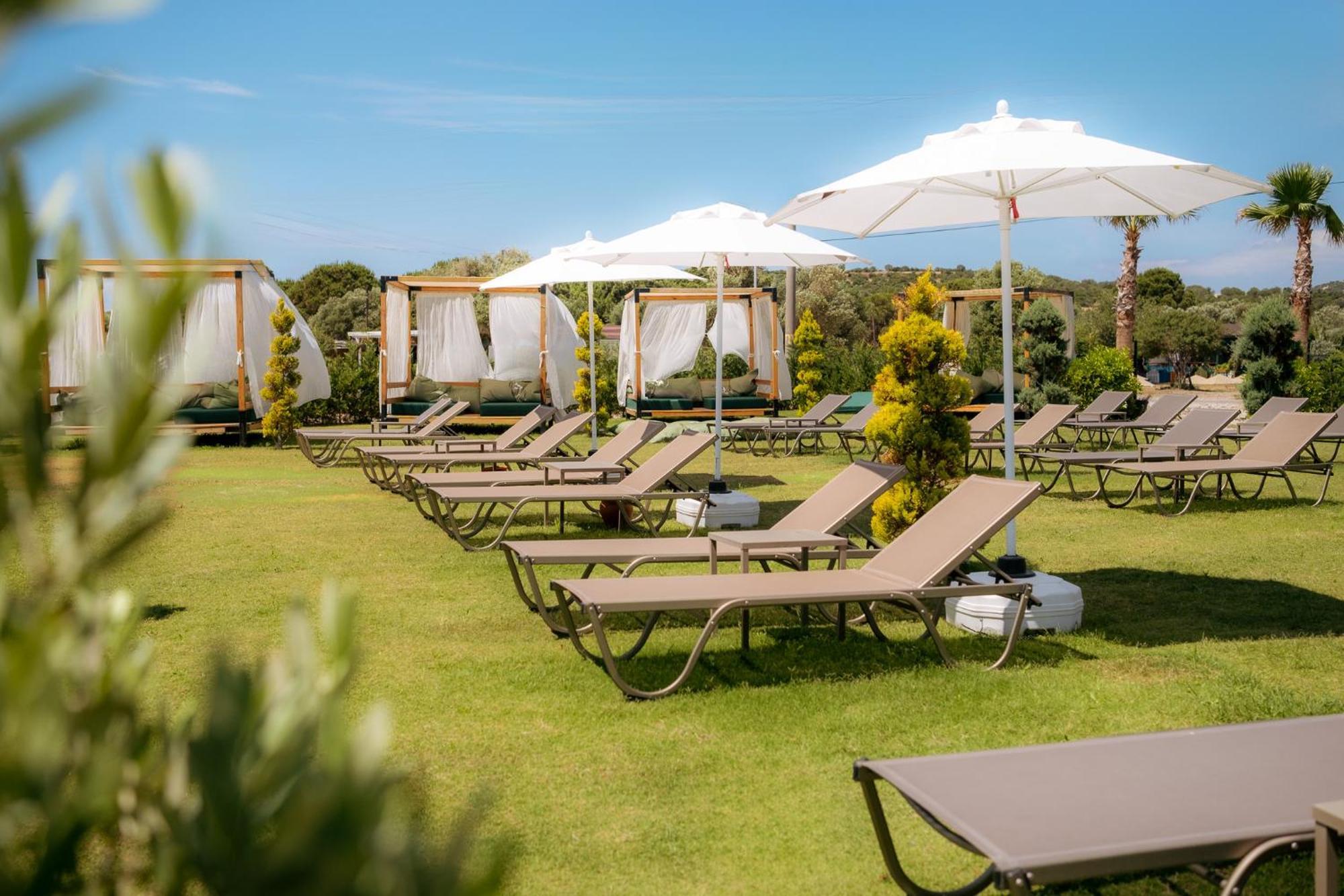 Assos Troy Beach Hotel Ngoại thất bức ảnh